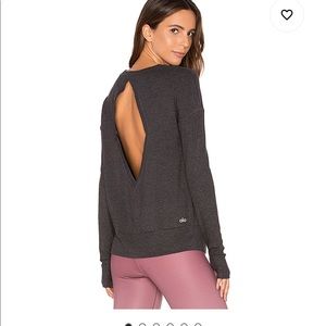 ALO Intricate Long Sleeve with Open Back